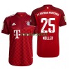 Maillot de Supporter FC Bayern Munich Thomas Muller 25 Domicile 2021-22 Pour Homme